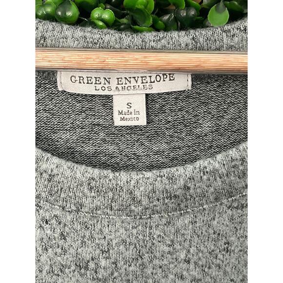Green Envelope Los Angeles, Gray Color Blouse, extremely Soft Size S - Picture 3 of 5